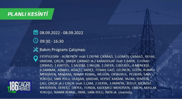 İstanbul'da 10 saatlik elektrik kesintisi: Hangi ilçeler karanlıkta kalacak 23