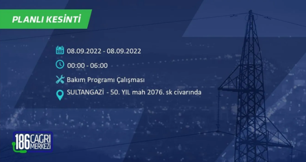 İstanbul'da 10 saatlik elektrik kesintisi: Hangi ilçeler karanlıkta kalacak 6