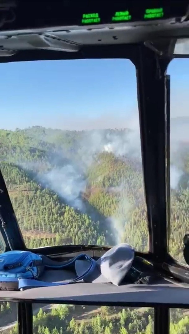 Alanya'daki orman yangını kontrol altında 4