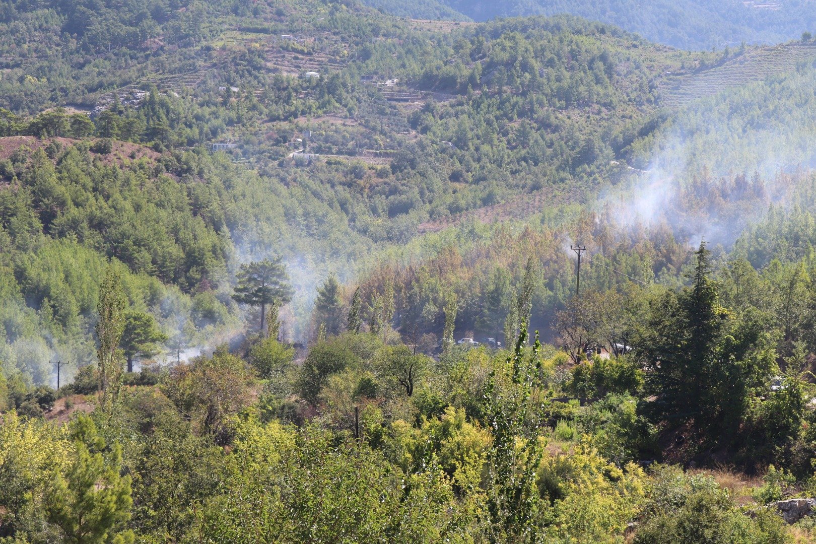 Alanya'daki orman yangını kontrol altında 13