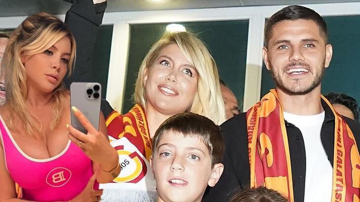 Mauro Icardi'nin model olan eşi Wanda Nara'nın fotoğrafları olay oldu .Galatasaray'dan istedikleriyle gündeme gelmişti 4