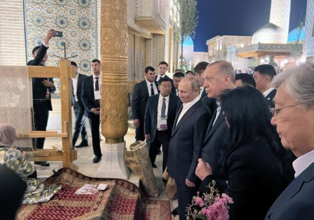 Erdoğan Şanghay Zirvesi'ne katıldı. Ziyaretten dikkat çeken fotoğraflar 6