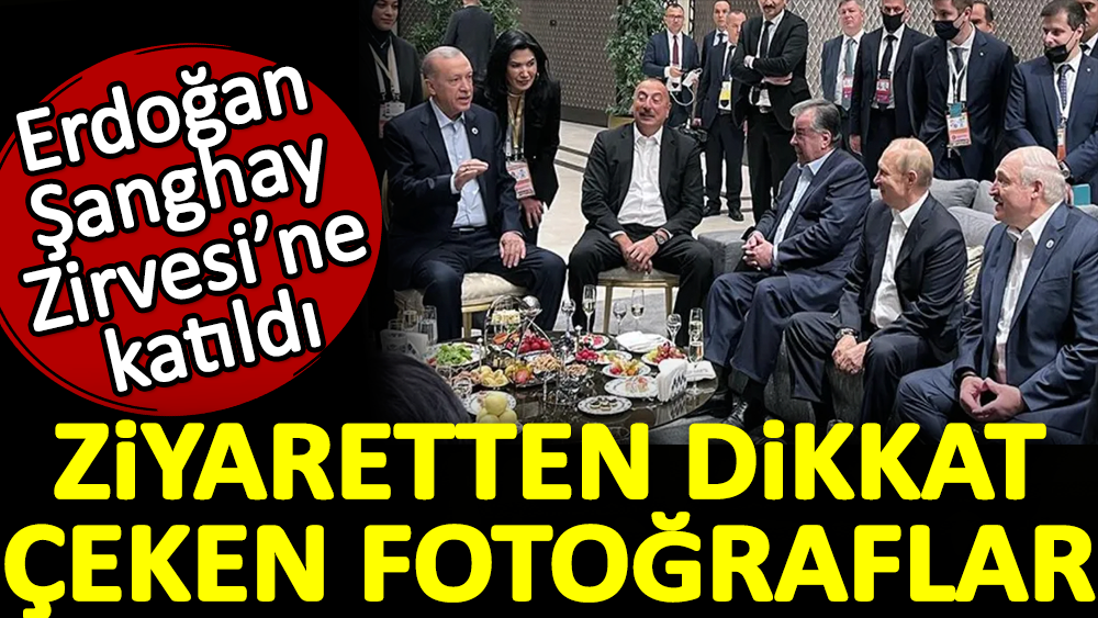 Erdoğan Şanghay Zirvesi'ne katıldı. Ziyaretten dikkat çeken fotoğraflar 1
