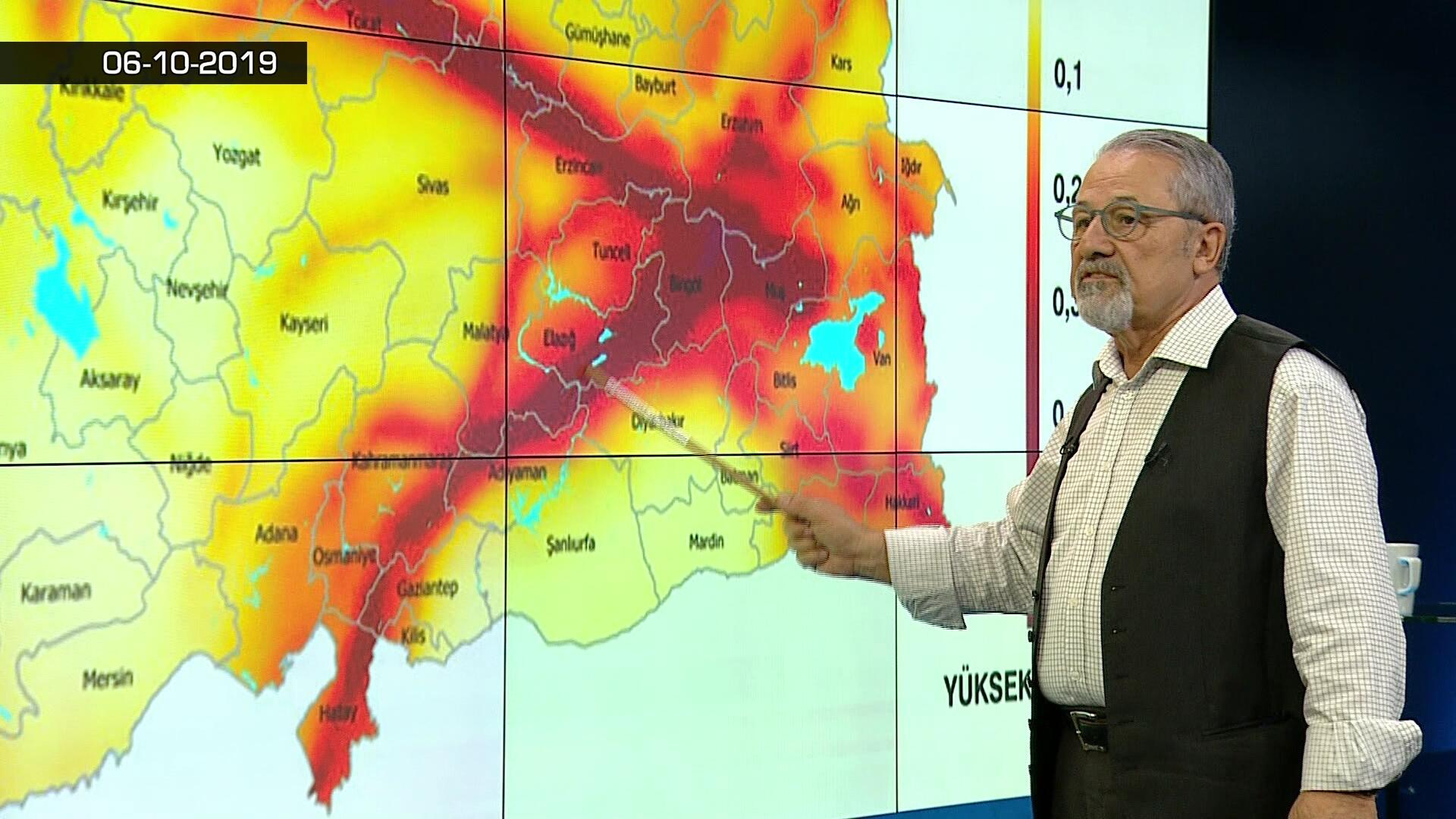 İşaret ettiği yer sallanan Naci Görür İstanbul için son uyarıyı yaptı yıkılacak bina ve baraj sayısını ilk kez açıkladı 11