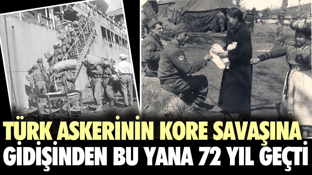 Türk Askerinin Kore savaşına katılışından bu yana 72 yıl geçti. İşte siyah beyaz fotoğraflarla Kore'ye gidişin öyküsü 1