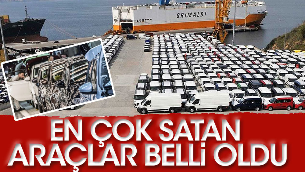 En çok satan araçlar belli oldu. İthal araçta Volkswagen, yerli üretimde Fiat 1