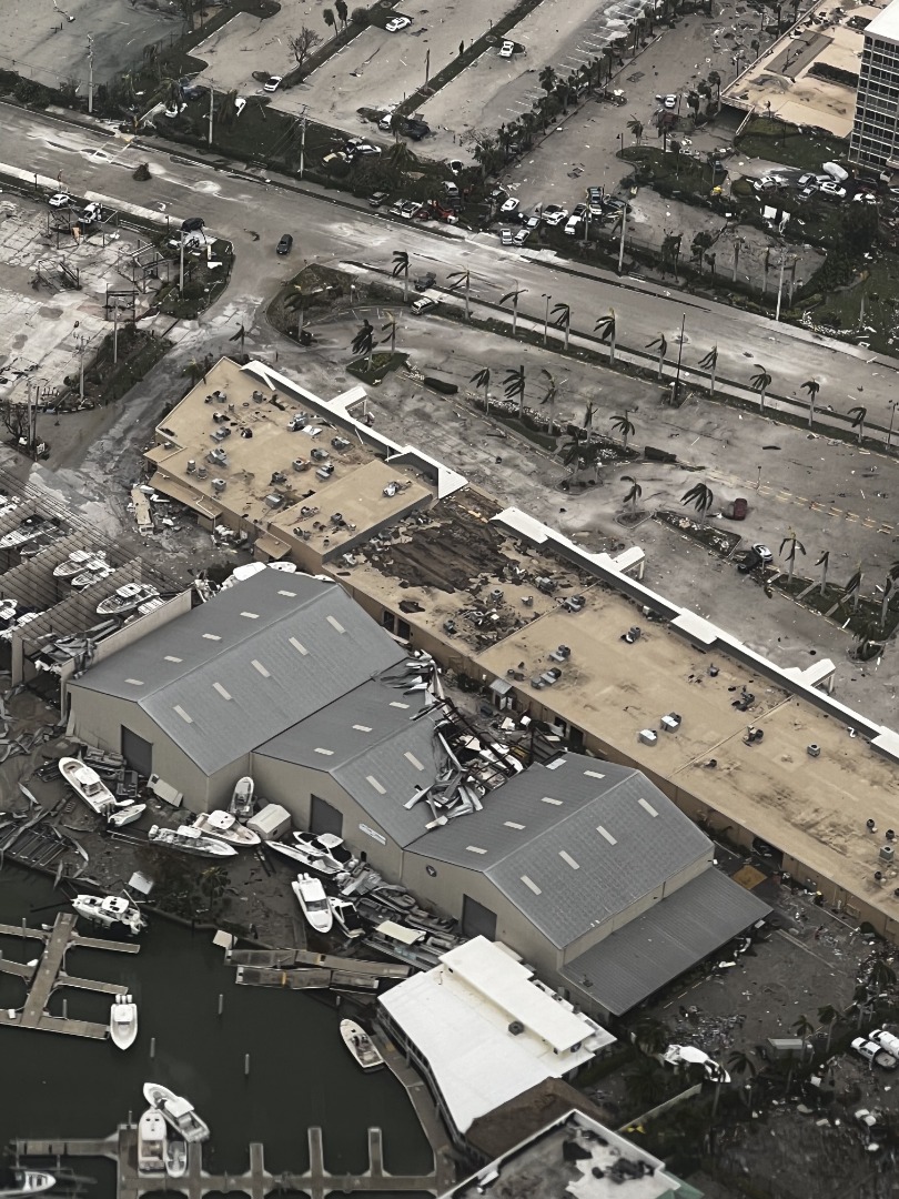 Ian Kasırgası’nın Florida’da neden olduğu tahribat gün yüzüne çıktı 9