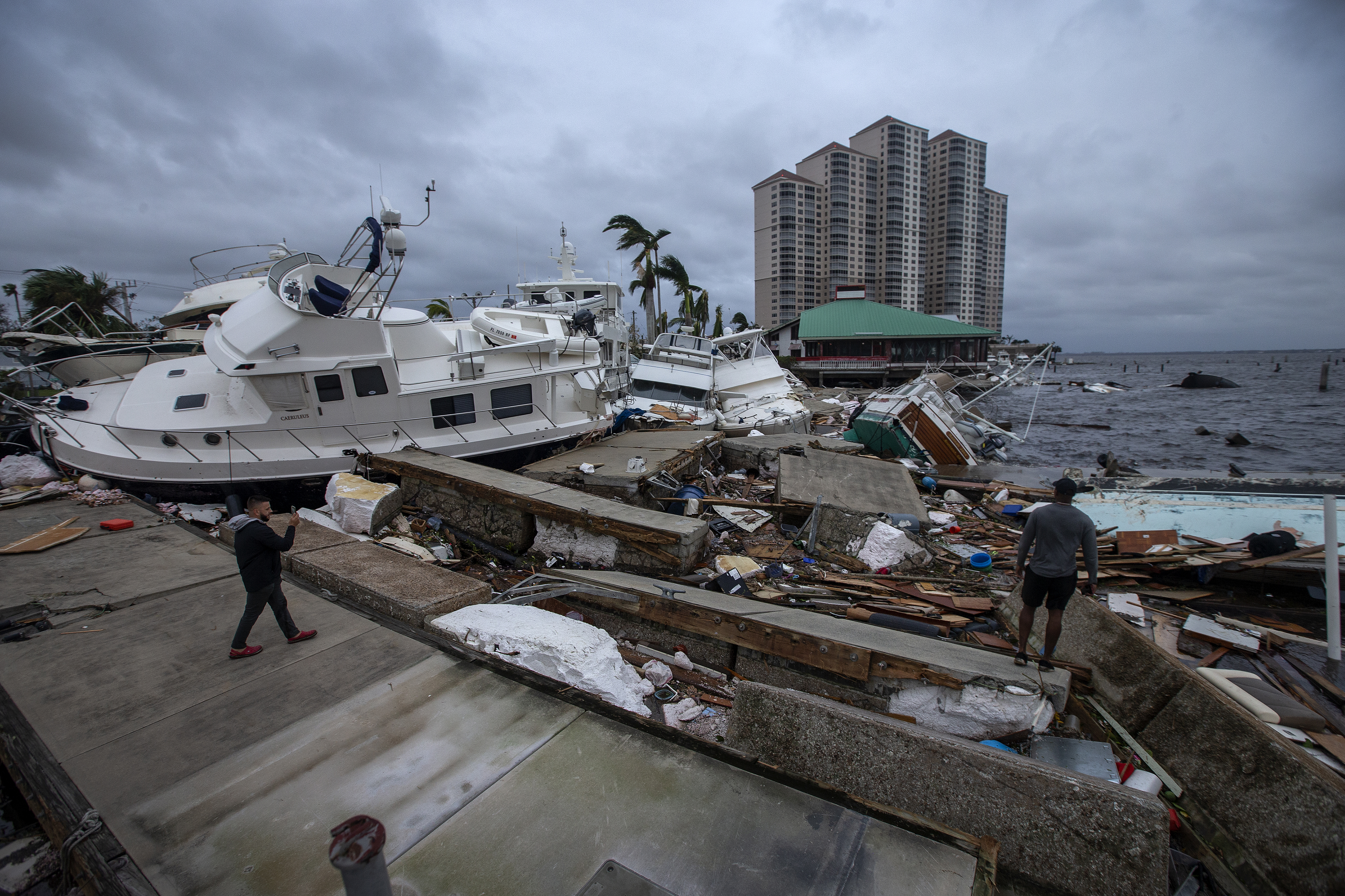 Ian Kasırgası’nın Florida’da neden olduğu tahribat gün yüzüne çıktı 23