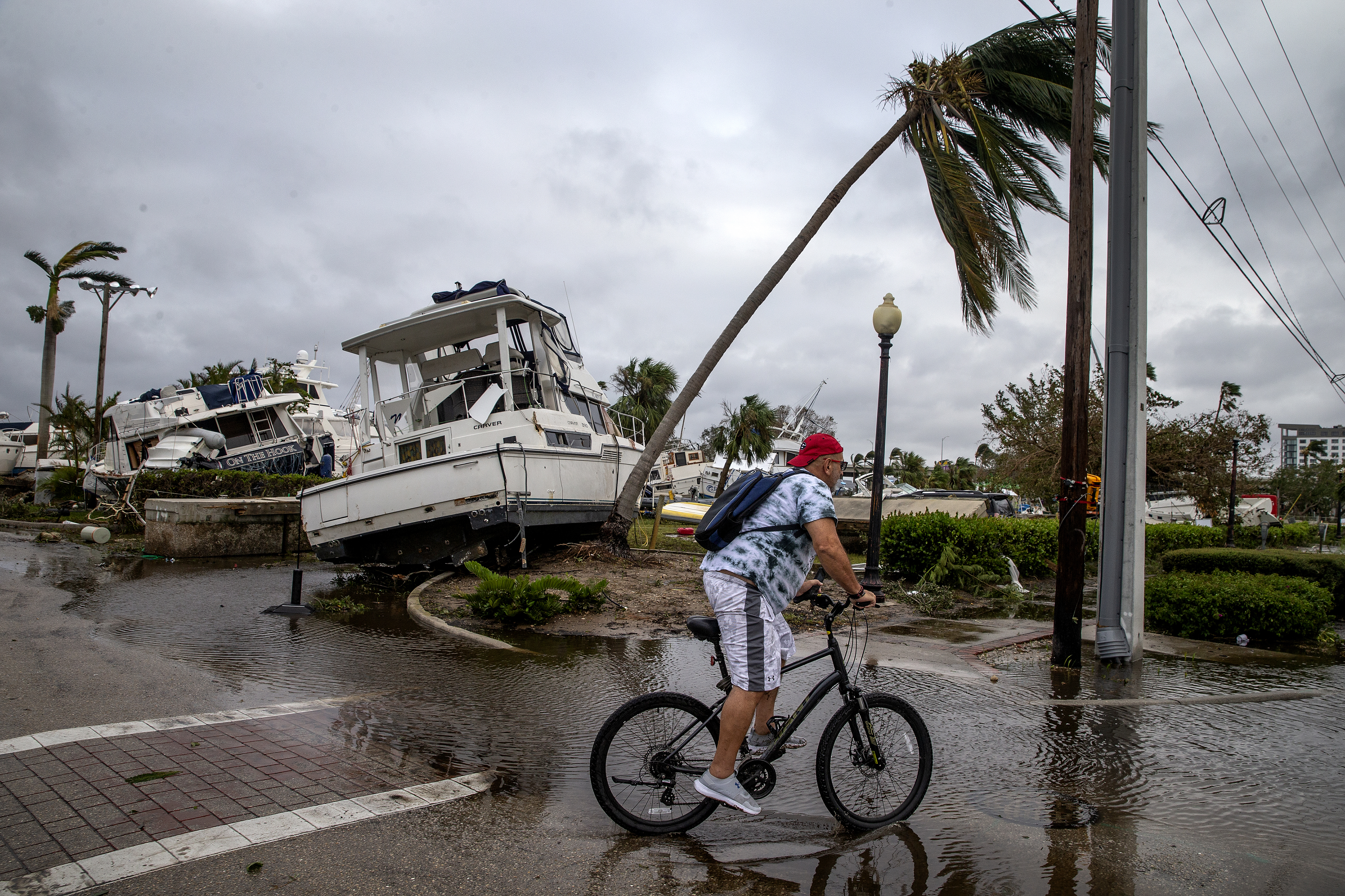 Ian Kasırgası’nın Florida’da neden olduğu tahribat gün yüzüne çıktı 20