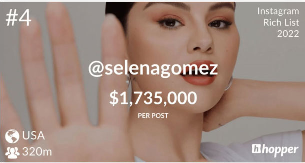Milyon takipçili Instagram ünlülerinin kazançları dudak uçuklatıyor  10