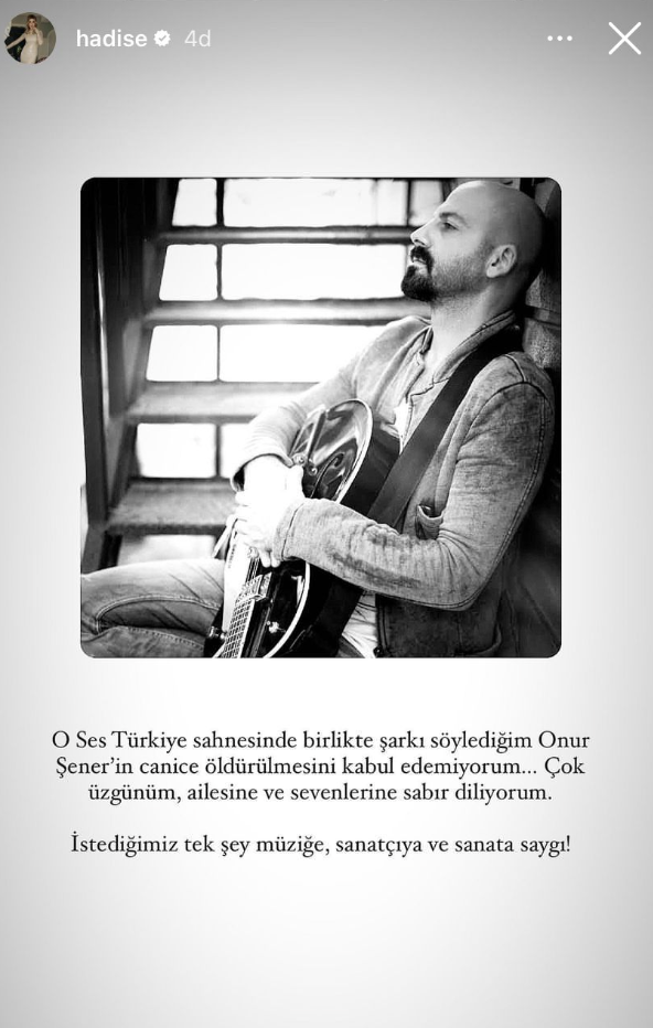Müzisyen Onur Şener’in öldürülmesine tepki yağdı 13