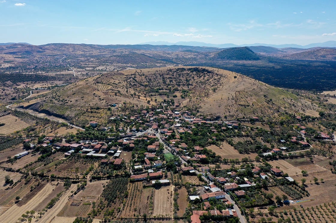 Kula ve Salihli ilçeleri arasındaki jeopark 4