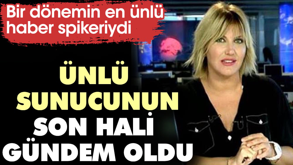 Bir dönemin en ünlü haber spikeriydi. Ünlü sunucu Şule Zeybek'in son hali gündem oldu 1