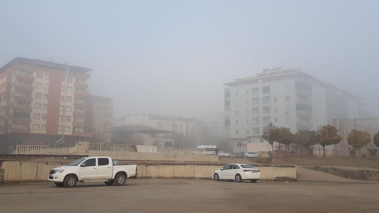 Gaziantep’te yoğun sis etkili oldu 3