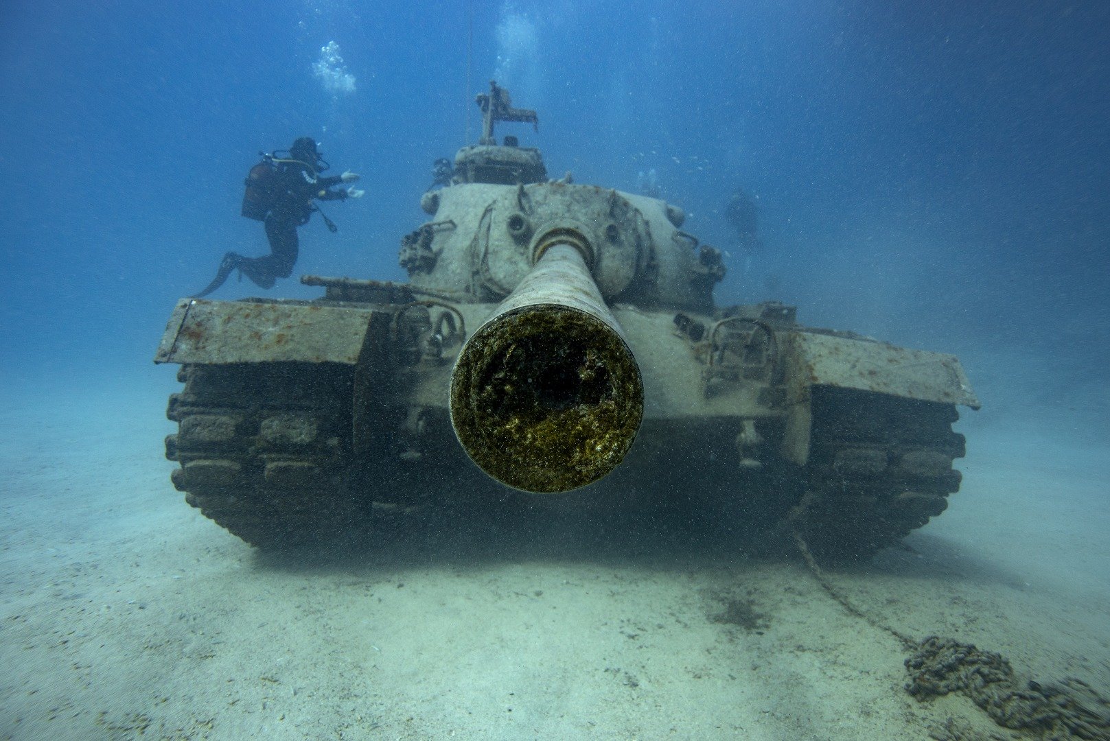 Akdeniz'in dibinde ABD yapımı tank O tank neden batırıldı. İşte nedeni 12