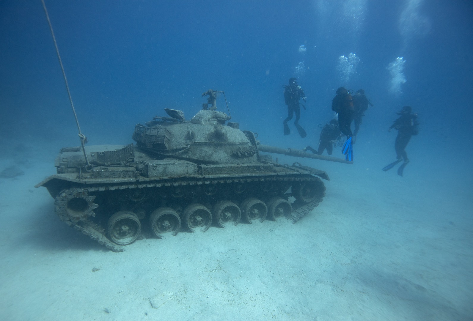 Akdeniz'in dibinde ABD yapımı tank O tank neden batırıldı. İşte nedeni 8