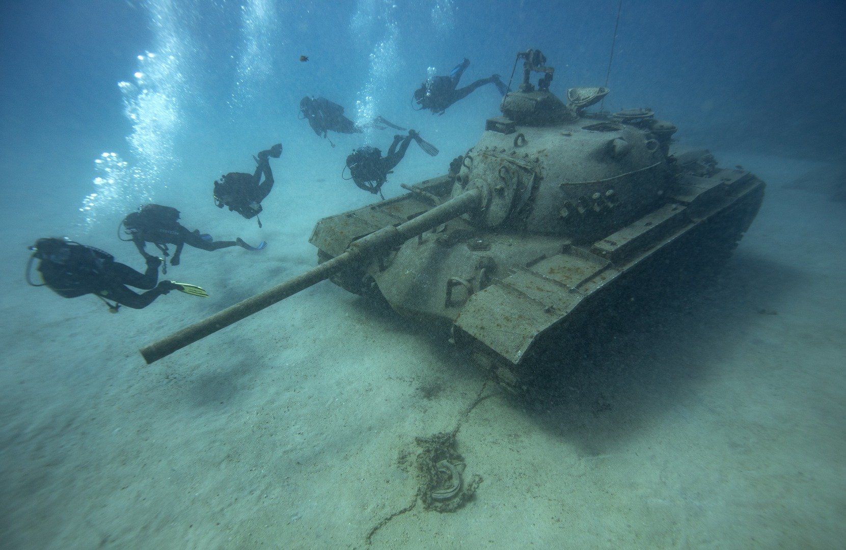 Akdeniz'in dibinde ABD yapımı tank O tank neden batırıldı. İşte nedeni 11