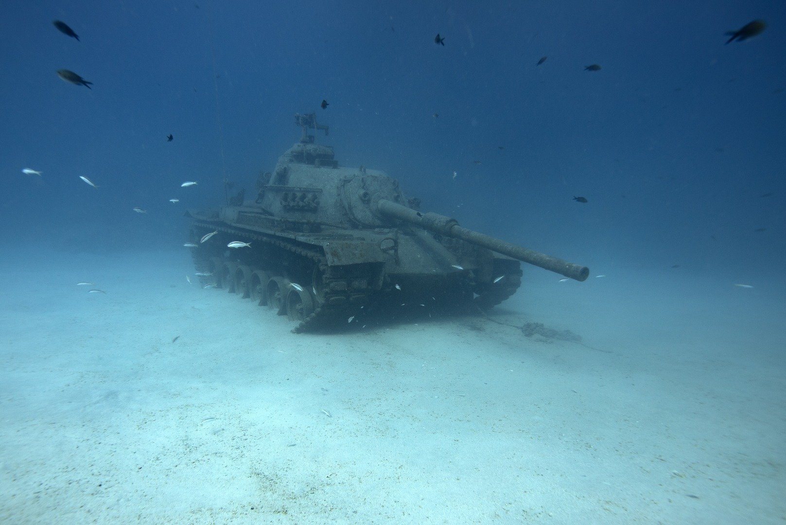 Akdeniz'in dibinde ABD yapımı tank O tank neden batırıldı. İşte nedeni 7