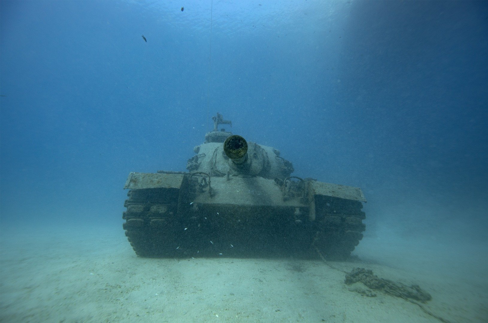 Akdeniz'in dibinde ABD yapımı tank O tank neden batırıldı. İşte nedeni 6