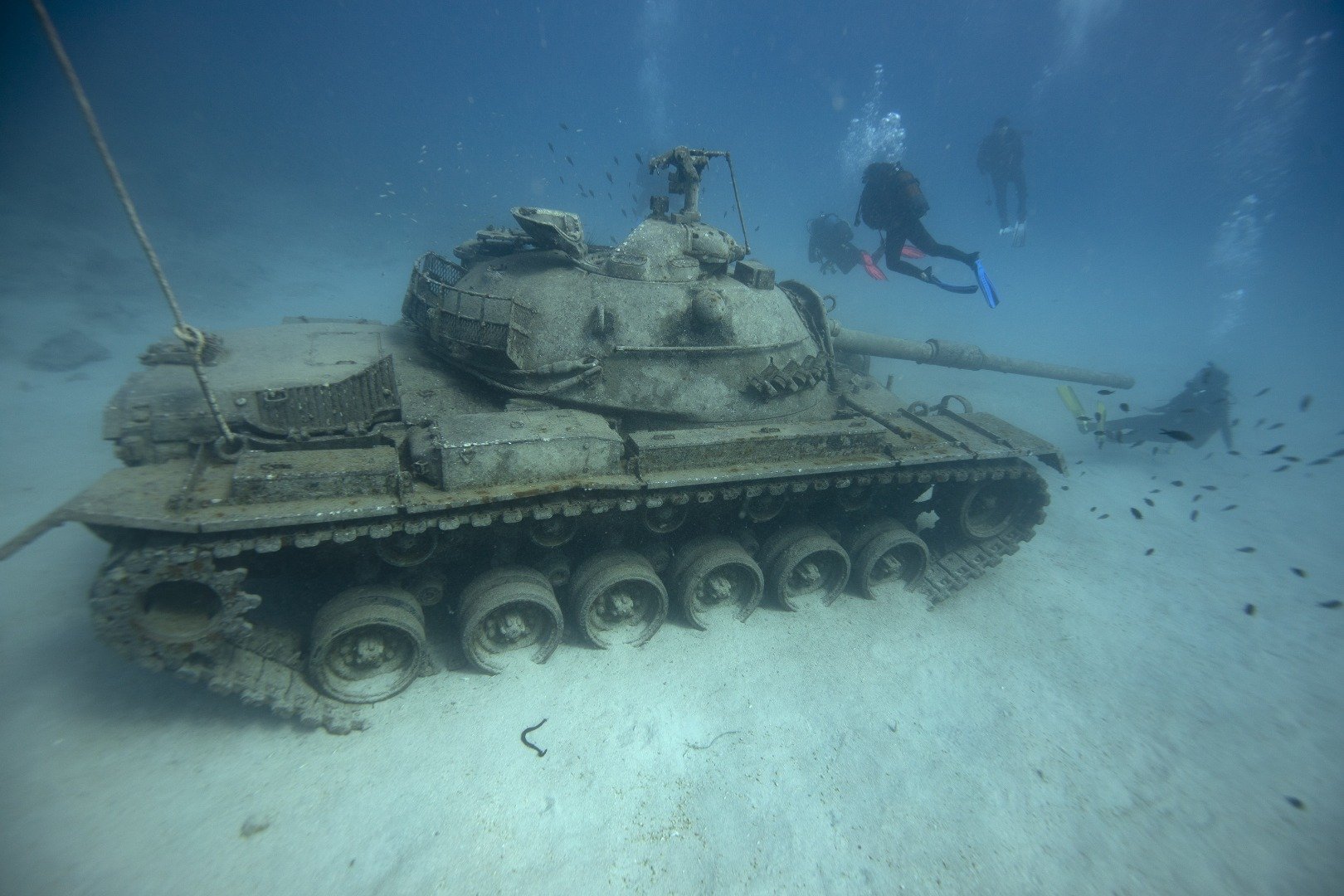 Akdeniz'in dibinde ABD yapımı tank O tank neden batırıldı. İşte nedeni 3