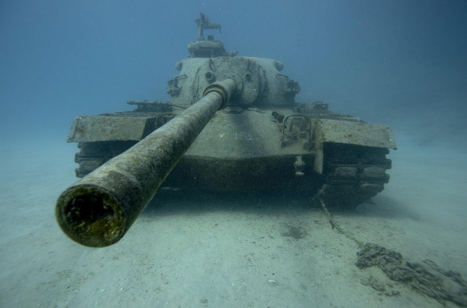 Akdeniz'in dibinde ABD yapımı tank O tank neden batırıldı. İşte nedeni 1