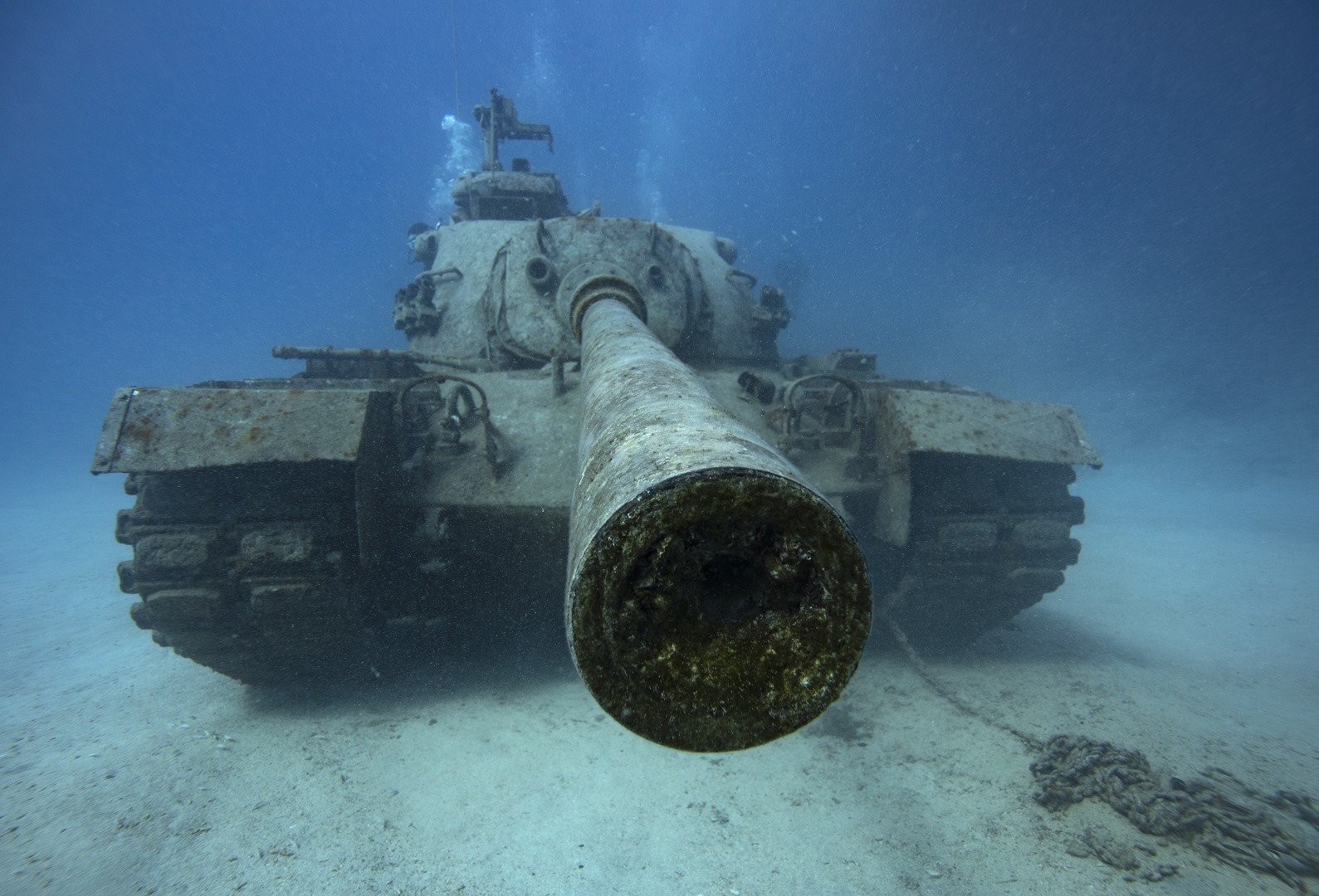 Akdeniz'in dibinde ABD yapımı tank O tank neden batırıldı. İşte nedeni 4