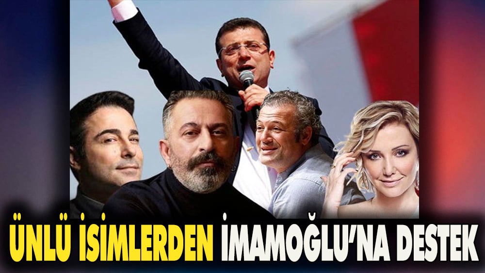 Ünlü isimlerden Ekrem İmamoğlu'na destek. Alınan karara tepkiler yağdı 1