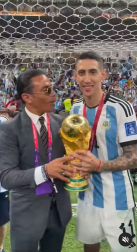 Nusret Dünya Kupası sevincini Arjantinli futbolcularla yaşadı 3