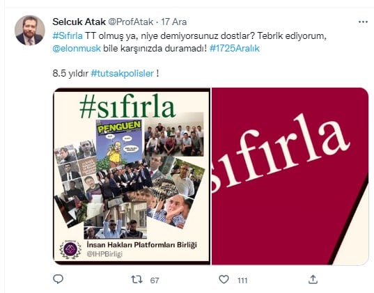 17-25 Aralık Yolsuzluk Haftası sosyal medyada tüm hızıyla kutlanıyor 33