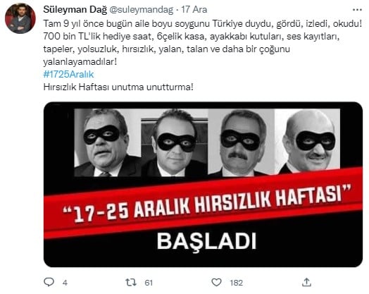 17-25 Aralık Yolsuzluk Haftası sosyal medyada tüm hızıyla kutlanıyor 39