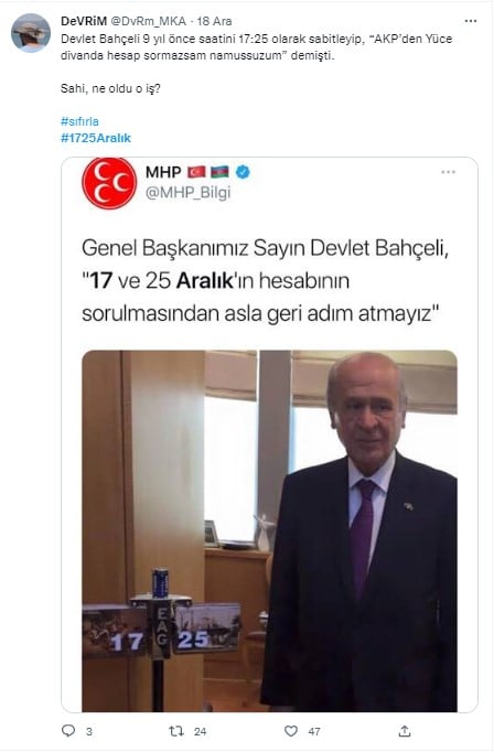 17-25 Aralık Yolsuzluk Haftası sosyal medyada tüm hızıyla kutlanıyor 13