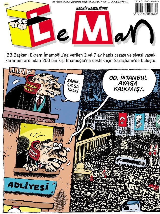İmamoğlu için Leman İstanbul'u sokağa böyle döktü 3