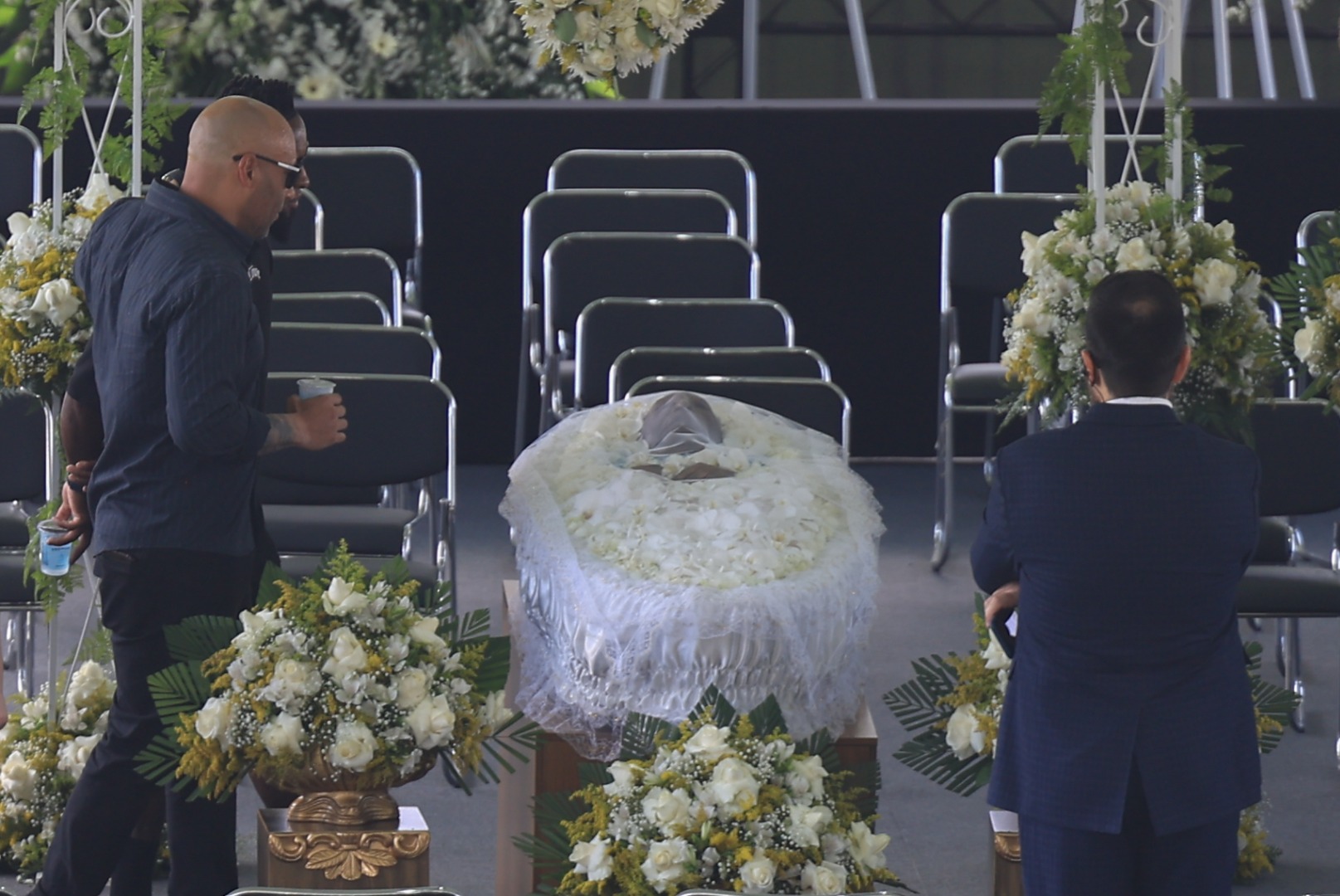 Pele'nin cenaze töreninden flaş fotoğraflar. Tabutunu böyle taşıdılar 6