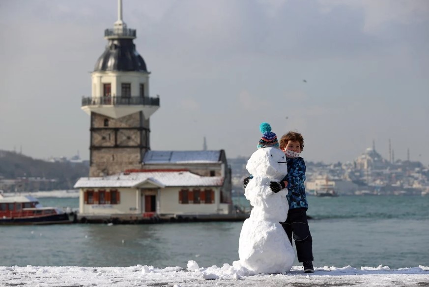 Kar yağışı için İstanbul'a tarih verildi 7