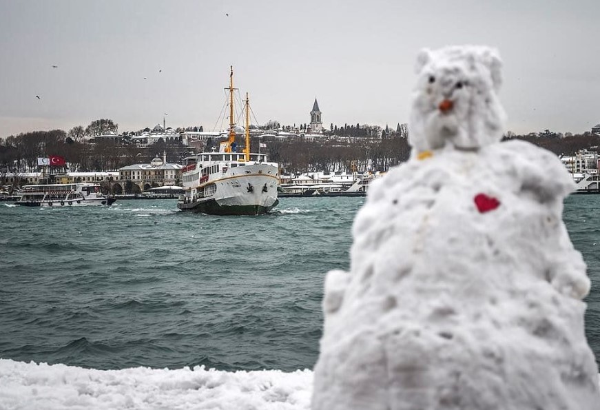 Kar yağışı için İstanbul'a tarih verildi 8