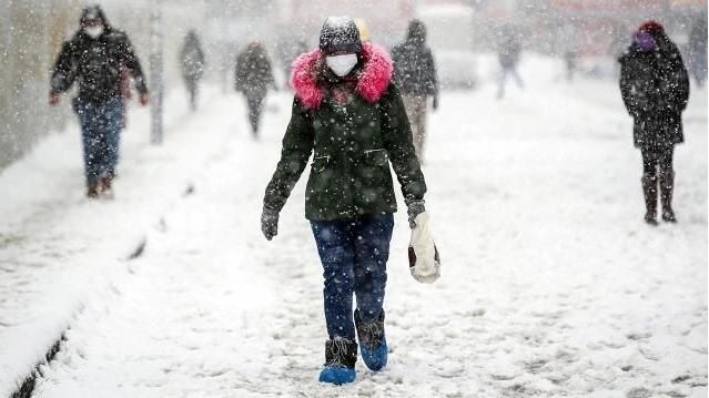 Kar yağışı için İstanbul'a tarih verildi 13
