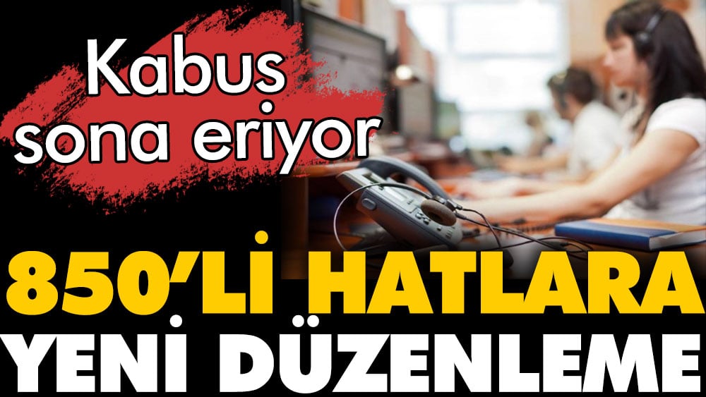 850’li hatlara yeni düzenleme. Kabus sona eriyor 1