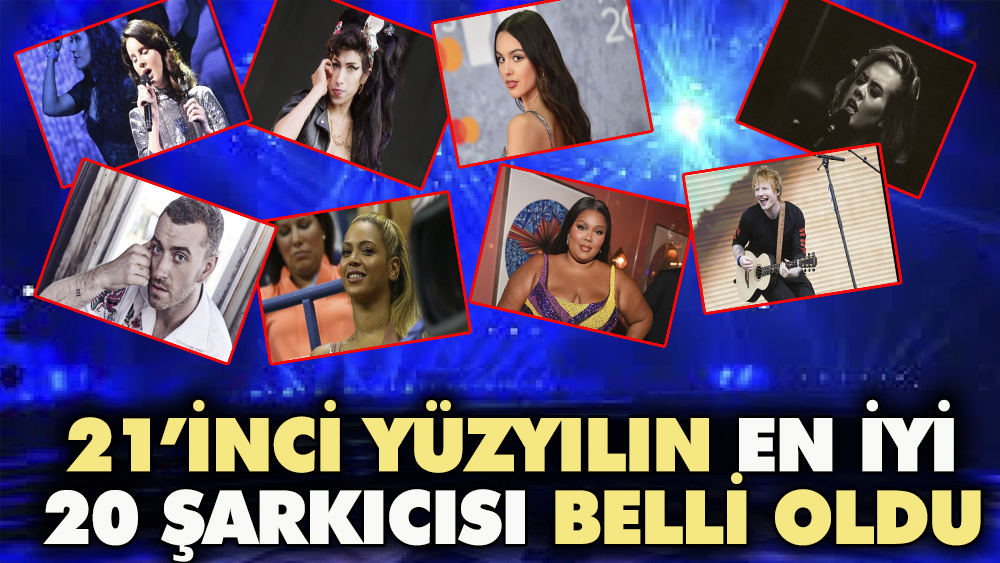 21'inci yüzyılın en iyi 20 şarkıcısı belli oldu 1