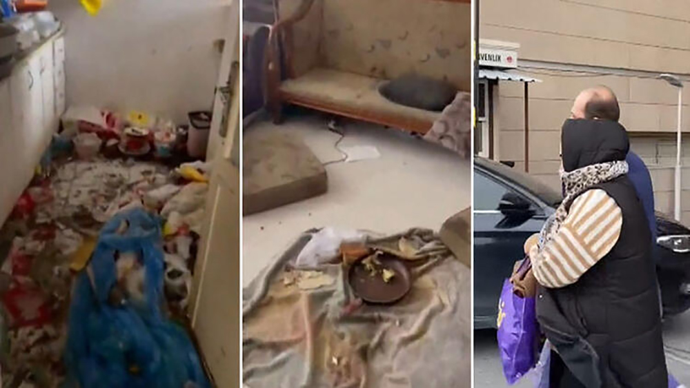 İstanbul'da çöp evde 3 çocuk bulundu. 3, 4 ve 7 yaşlarında 12