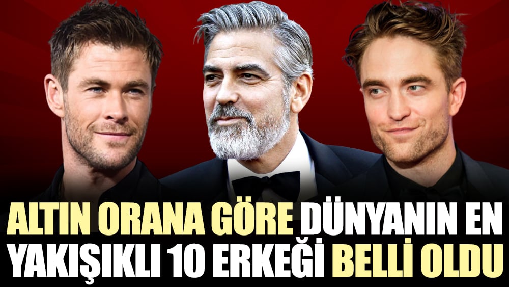 Altın orana göre dünyanın en yakışıklı 10 erkeği belli oldu 1