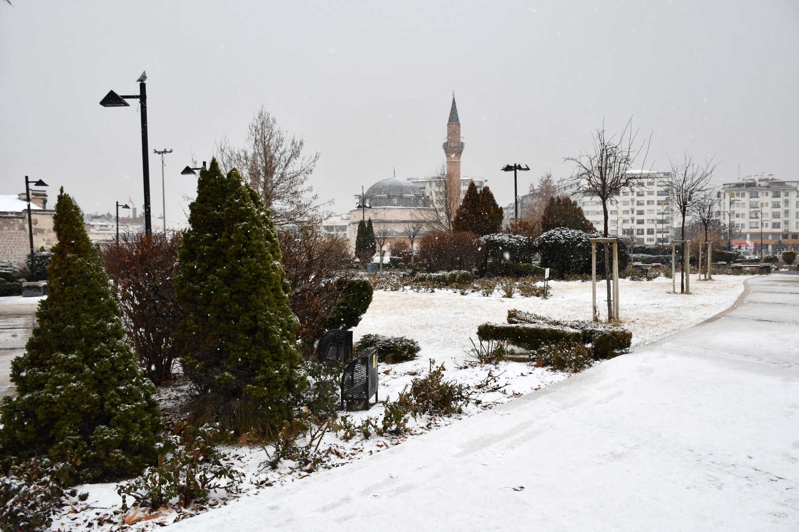 Sivas'ta kar yağışı 2
