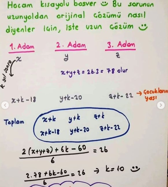 Matematik öğretmeni açıkladı. En zor matematik soruları nasıl çözülür 6