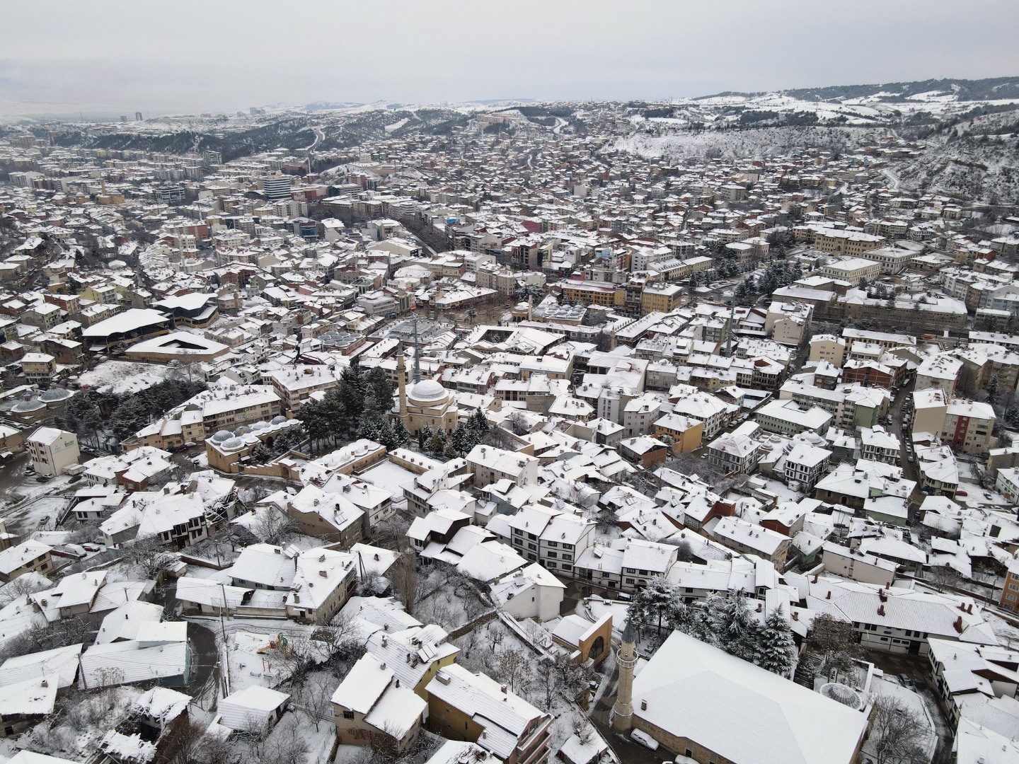 Karadeniz Bölgesi'nde kar yağışı etkili oldu 12