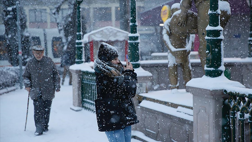 Eskişehir'de kar ve soğuk hava etkili oluyor 12