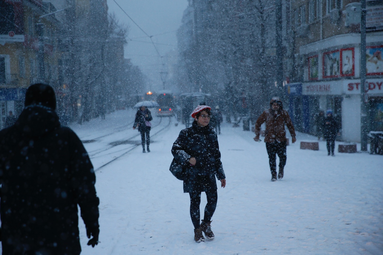 Eskişehir'de kar ve soğuk hava etkili oluyor 11