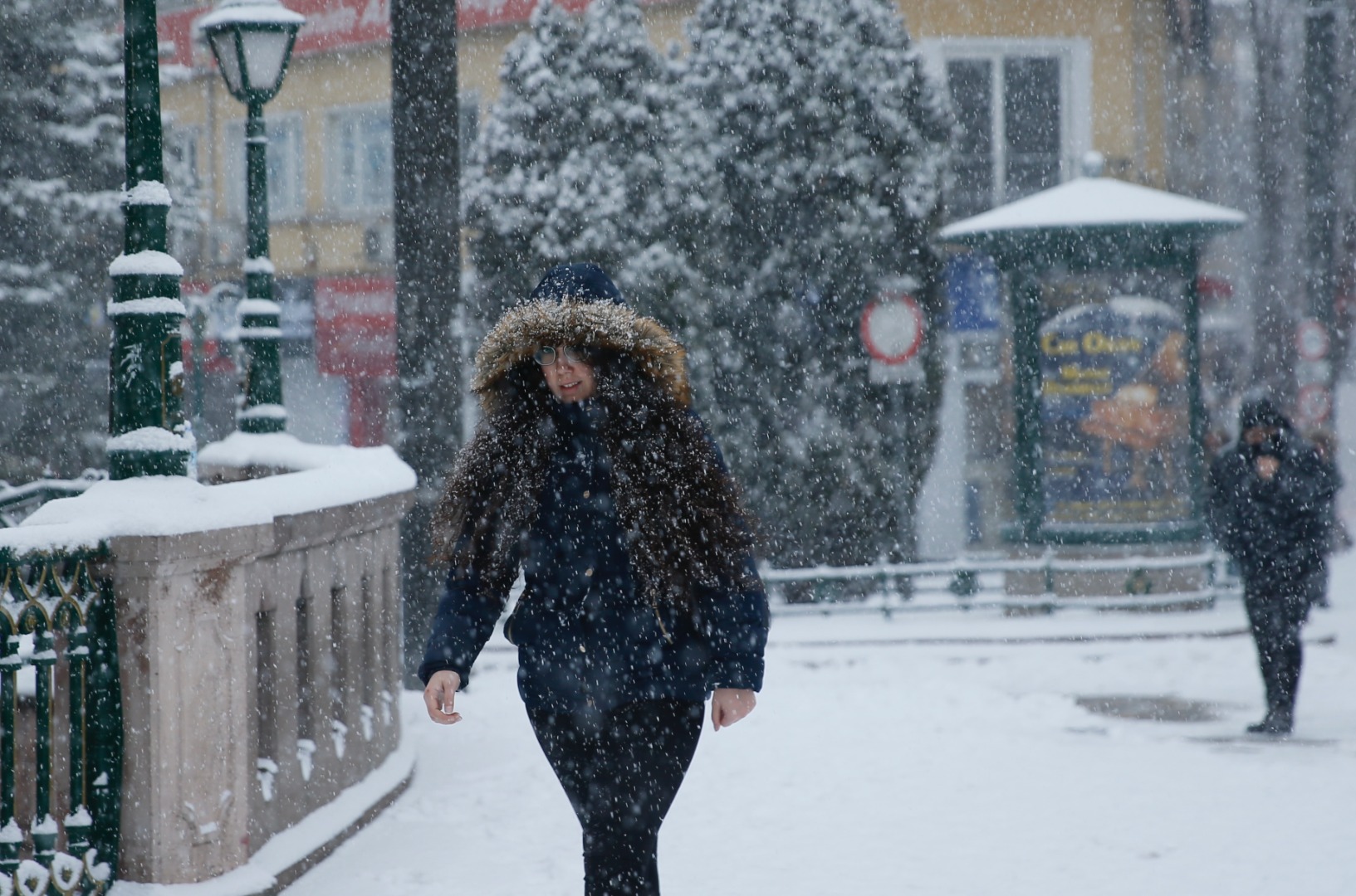 Eskişehir'de kar ve soğuk hava etkili oluyor 5