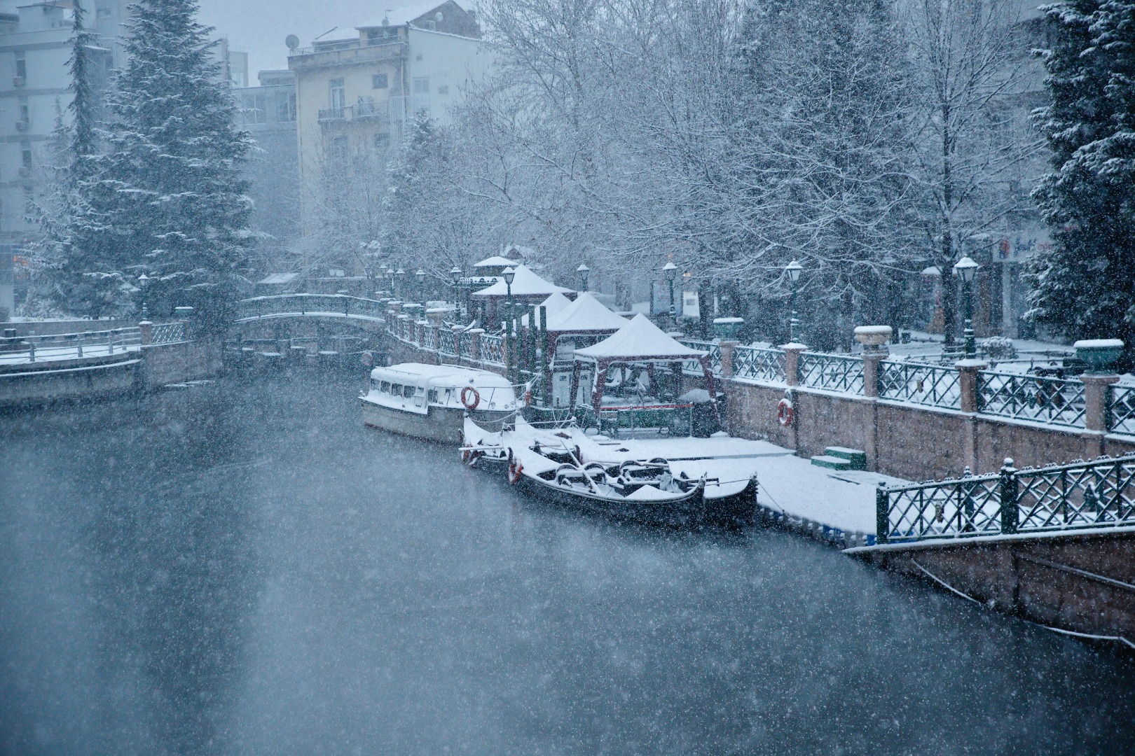Eskişehir'de kar ve soğuk hava etkili oluyor 8