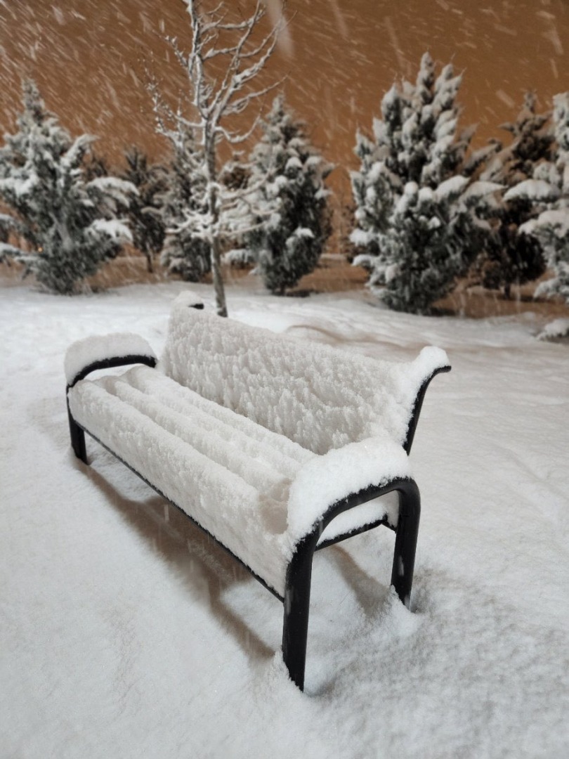 Kar ve tipi Ankara'yı beyaza bürüdü  74
