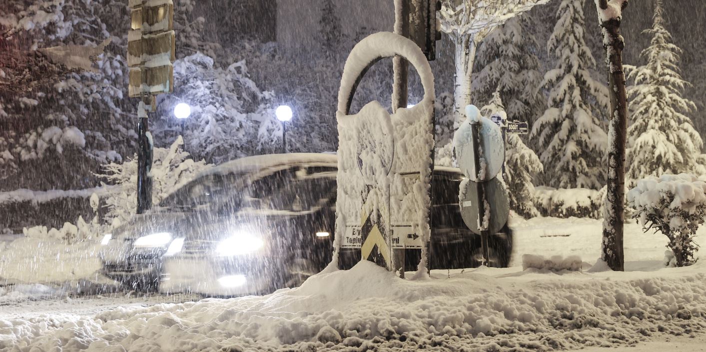 Kar ve tipi Ankara'yı beyaza bürüdü  31