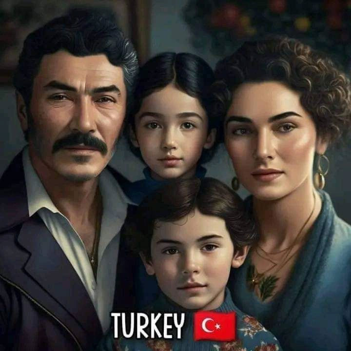 Yapay zekayla çeşitli ülkelerin aile modelleri: Türk ailesi o dizideki aileye benzetildi 14